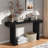 Anwen 60" Farmhouse Console Table, Wood Entryway Sofa Side Table-753425790
