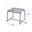 Modern Outdoor Chat Set With Mesh Seating And Durable Metal Frame-1500206897