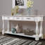 Console en bois avec 3 tiroirs et 5 tablettes inférieures pour canapé d'entrée très épais-1503220069-1503220068