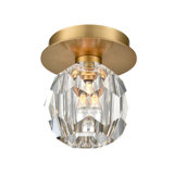 Parisian 1 Light Flush Mount