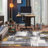 Demeko Abstract Machine Woven Polypropylene Performance Area Rug-66934720-66934722