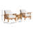 Cotesfield Teak Outdoor Seating Group-100557036