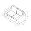 Dune Outdoor 2 - Seat Loveseat-1386192238