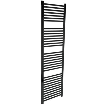 Denby Wall Mount Electric Towel Warmer, Black