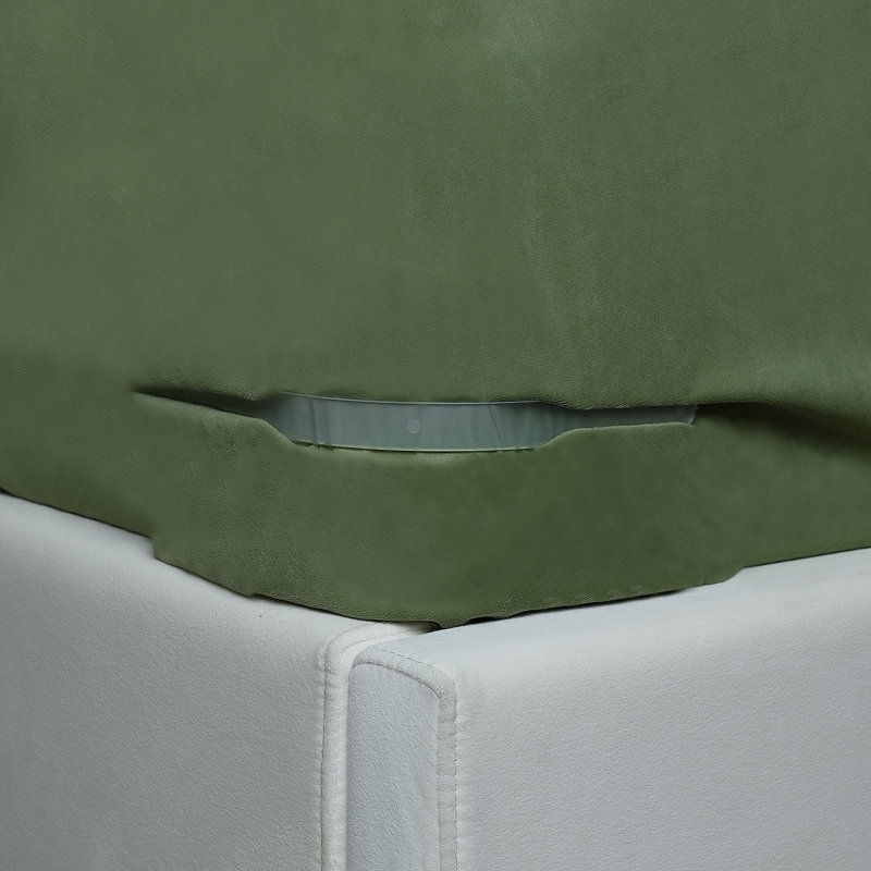Courroies de support de draps convenant au coin, tous les types de matelas, Gris
