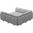 Buckleton 9 - Piece Velvet Upholstered Sectional Sofa Bed Convertible Modular Sofa Living room Storage Couch, 9 Single Storage Seat-706932371