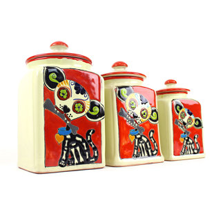 Ensemble de pots à gâteries en céramique 208 lb Muertos Doggie