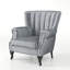 Cadsden Velvet Wingback Chair-38292145