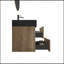 Meuble-lavabo mural 24 po avec lavabo à quartz-372932238