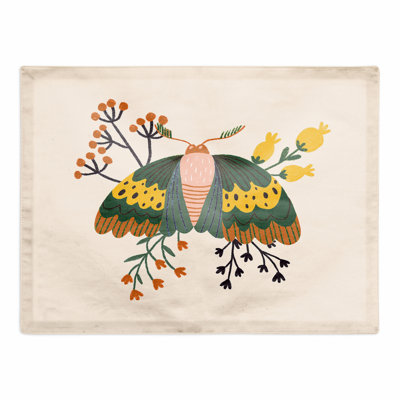 Cotton No Pattern Rectangle Placemat