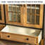Armoire de rangement style français en pin