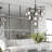 Charlotta Metal Square Wall Mirror-361387617