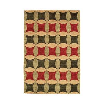 Holbæk Wool Geometric Indoor Rug