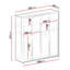 Bonis Manufactured Wood Wardrobe-1691780708