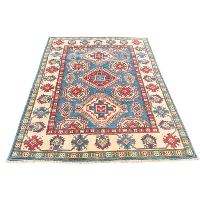 Tapis bleu Olander
