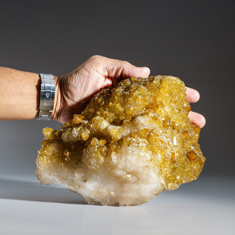 Golden Barite from Gilman Eagle Mine, Colorodo