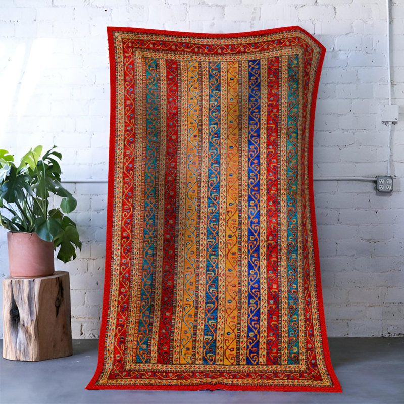 Klajus Performance Washable Oriental Indoor / Outdoor Rug, Runner 4' x 8'3"