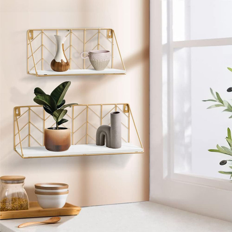 Aldin 2 Piece Bracket Shelf