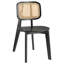 Wood Dining Side Chair Set Of 2 In Black-1944446479