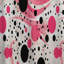 Popart Dynamic Doodle Dots III - Rideau à pois - Velours obscurcissant - 1 panneau-95458241