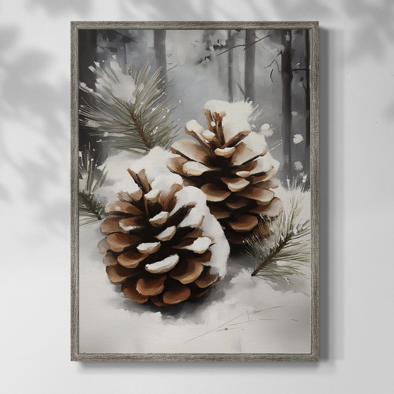 Art des Fêtes de Noël - série 2 - CCXIX, reproduction encadrée - bois massif, H 30 po x l 24 po