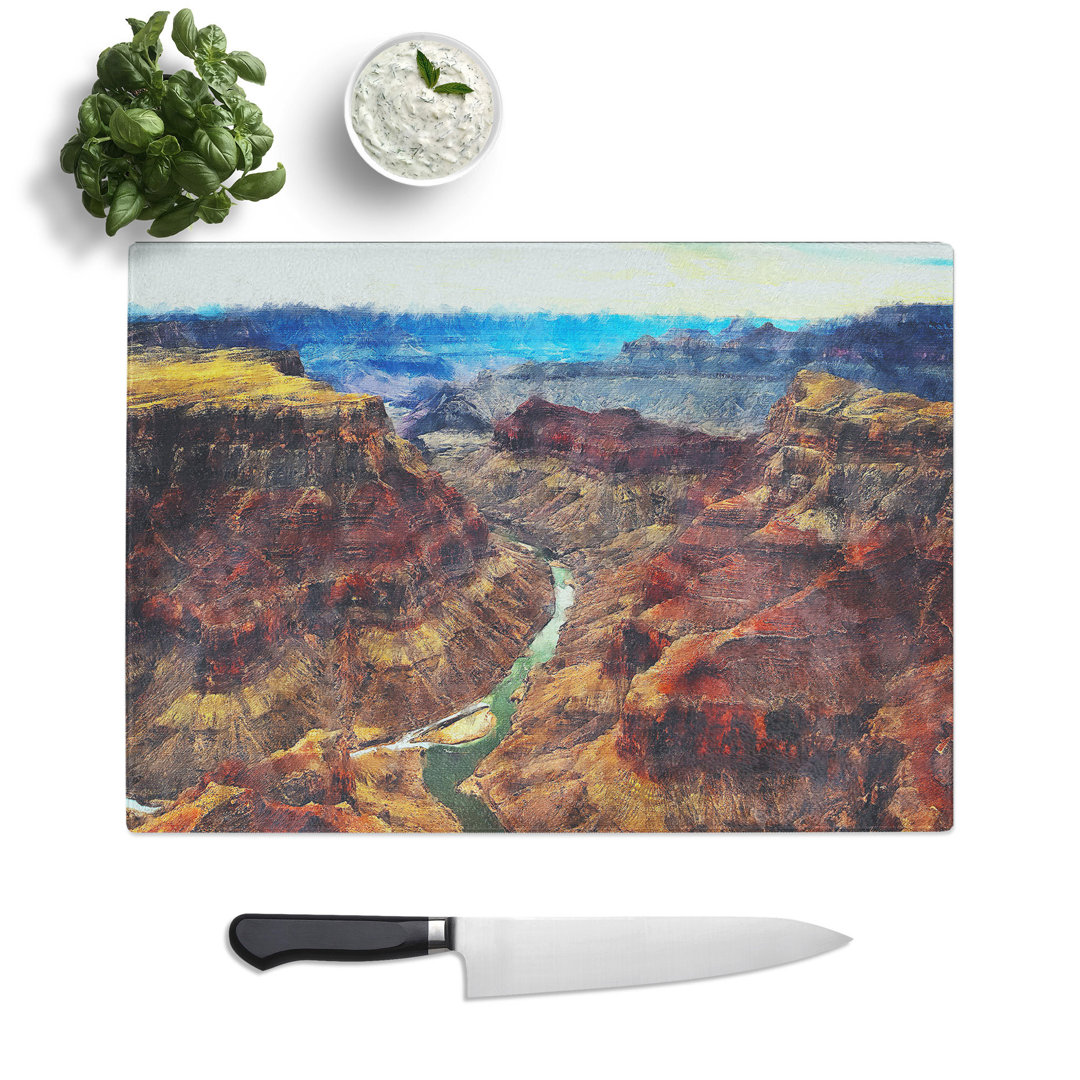 The Grand Canyon Painting Chopping Board