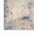 CK022 Infinity  Abstract Ivory/Gray/Blue Area Rug-83622334