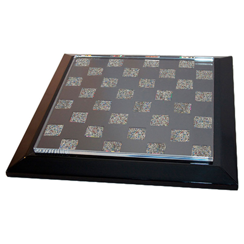 Jeu d'échecs Deco Noir