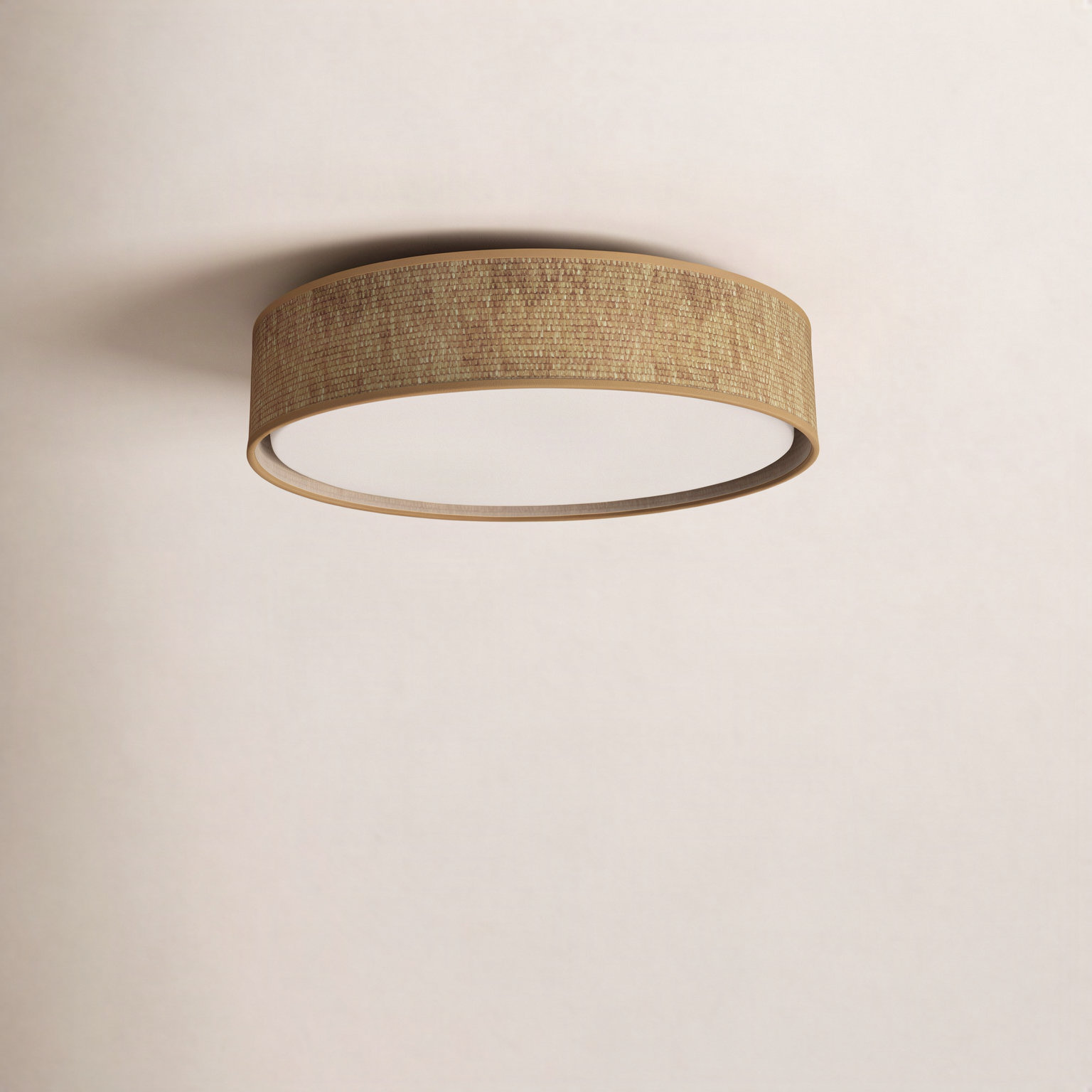 Poppy Single Light Flush Mount, 45 W