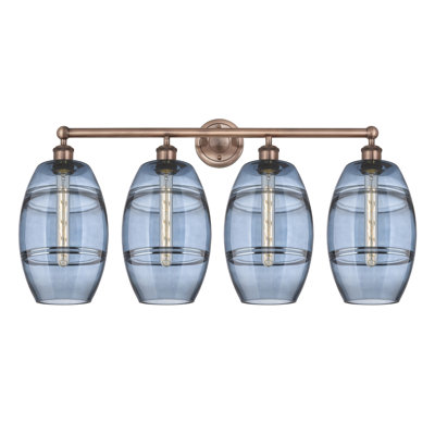 Éclairage pour meuble-lavabo à 4 lumières à intensité variable Dundrod