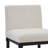 Upholstered Low Back Rubber Wood Bobbin Legs Dining Chair-117494944-117494947-117494948