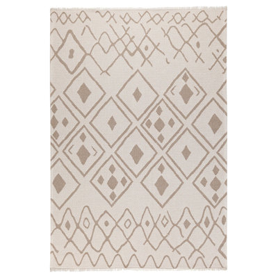 Kohdyn Cotton Geometric Indoor Rug