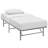 Modway Horizon Stainless Steel Bed Frame-91659931-91659907