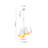 3 - Light Industrial Conical Drum Cluster Pendant Light-525638594