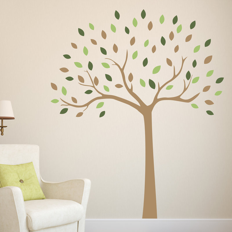 Plants & Flowers Wall Decal, 98cm H x 130cm W