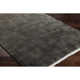 Clio Hand Loomed Wool Area Rug in Onyx/Steel Gray