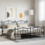 Structure de lit vidaXL en acier thermolaqué simple durable-368800260-368800314