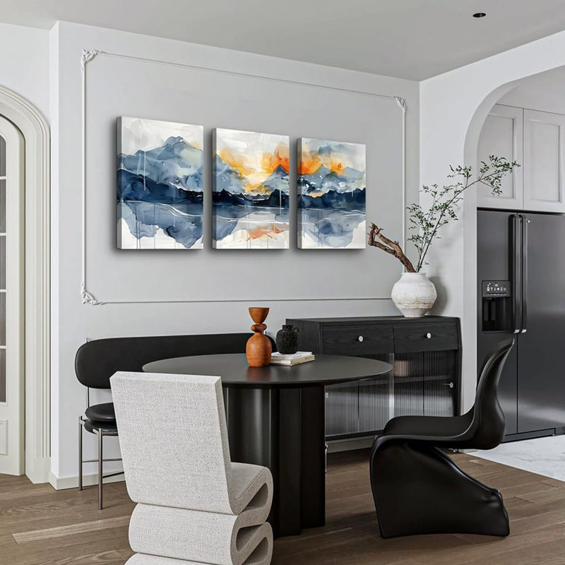 3 Piece Wrapped Canvas Print