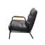 Fauteuil d'appoint gris mat Matt
