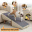 Rampe pliable en bois pour chien et escalier pour canapé et lit, repose-pieds 2 en 1-123319975