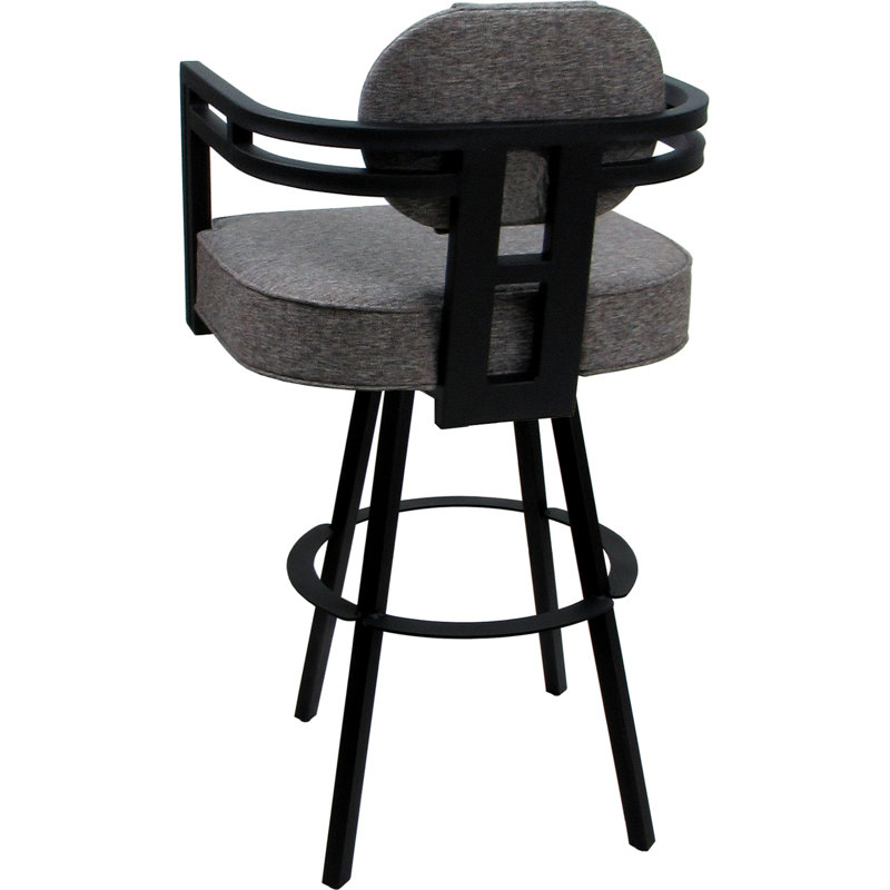 Mojave Gray - Black - 26" Seat, Black, Mojave Gray/Polyester Blend