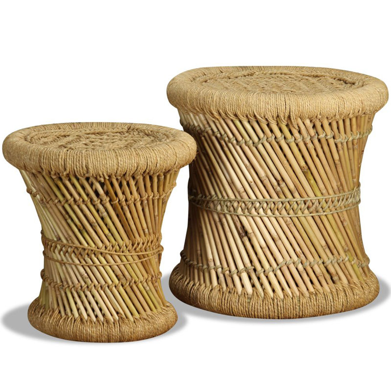 Dara Accent Stool, Brown