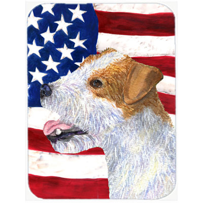 Patriotic Wood Glass Cutting Board