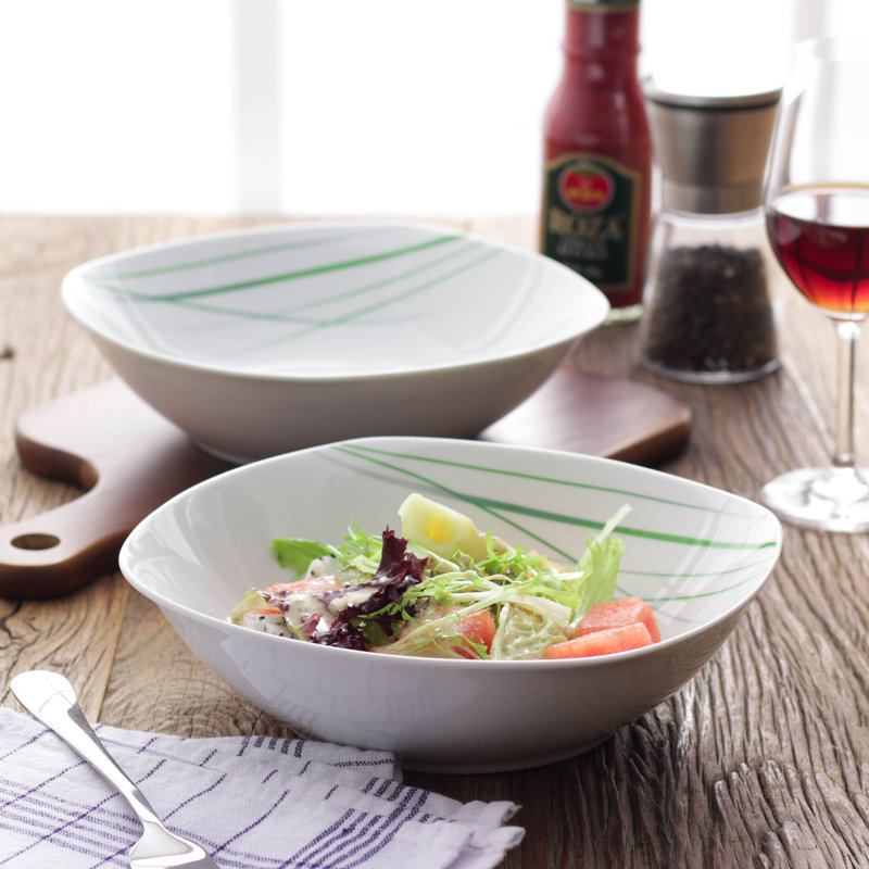 Vancasso Porcelain China Salad Bowl
