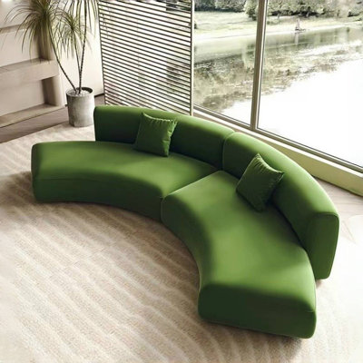 Modern Simple Curved Sofa