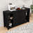Durable Sideboard Cabinet with Scratch-Resistant Finish, Versatile Storage Solutions-105567656