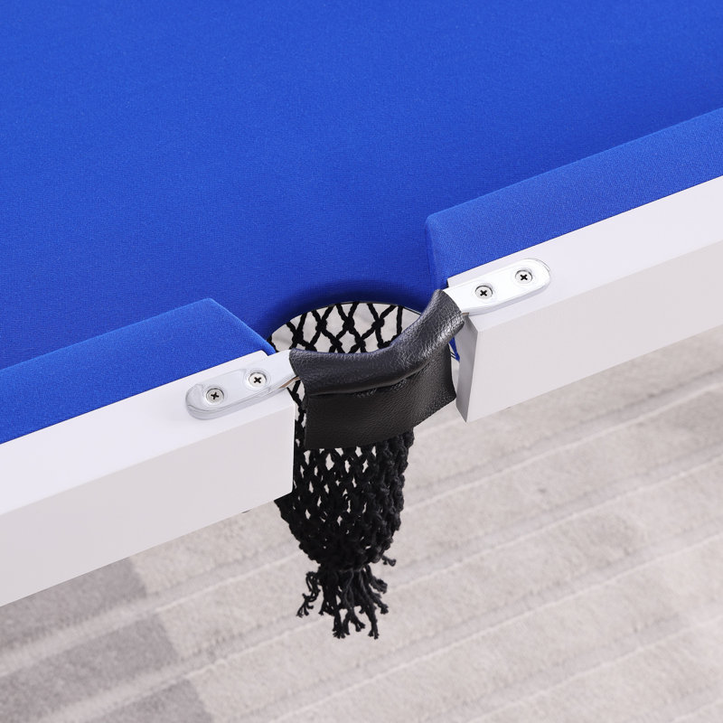 Table de billard extérieure / intérieure en ardoise HomeSeason Eco-Pro avec accessoires Pro, Bleu royal