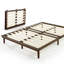 Structure de lit plateforme en bois massif 10 pouces avec support de lattes en bois robuste-50185594