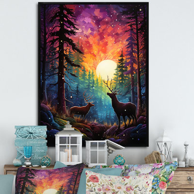 «Trason Aurora Borealis Dancing Lights I», reproduction sur toile