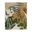 Toile de feuilles tropicales terreuses, design par Amber Sterling-586107570
